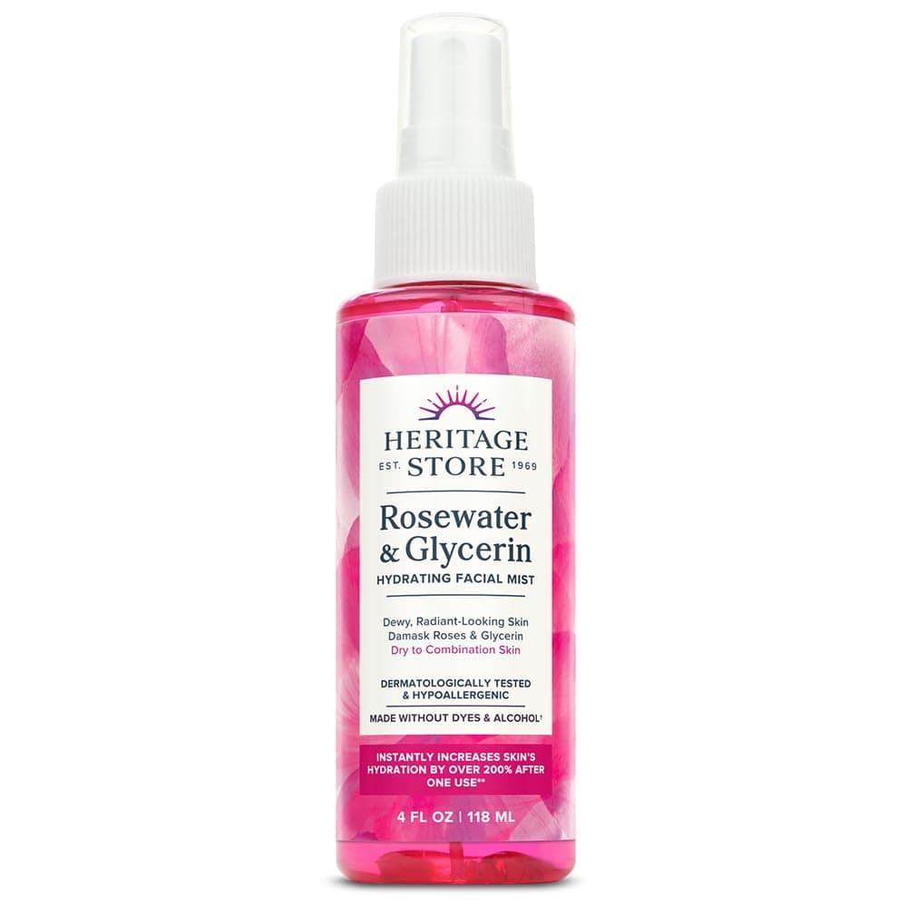 Heritage Store Rosewater and Glycerin 118 ml