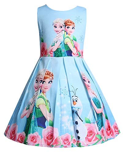 Princess Costume Dresses Little Girls Cosplay Dress up