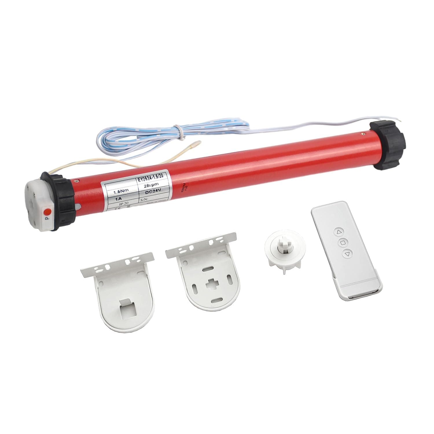 DIY 24V Electric Roller Blinds/Shades Radio DC Tubular Motor Kit, Smart Blind...