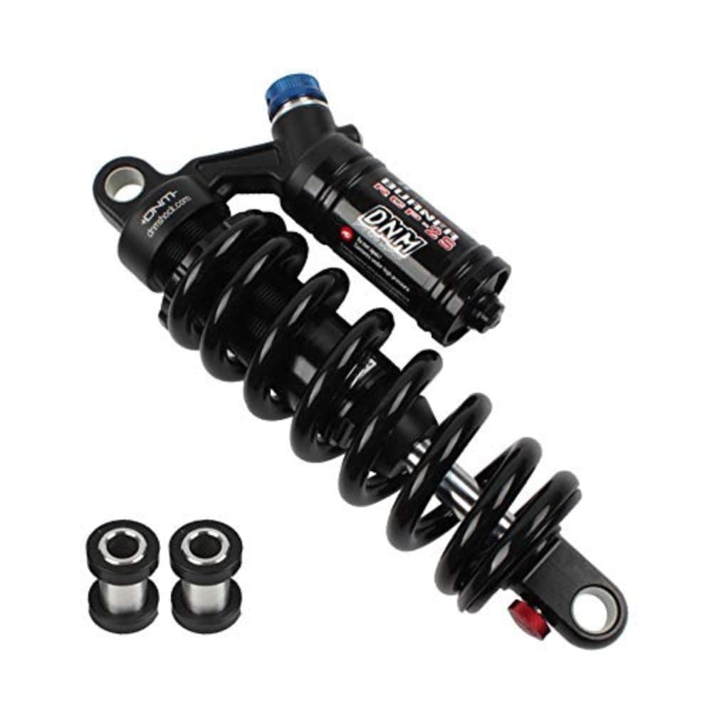 RCP2S Downhill Bicycle Metal Rear Suspension Spring Shock 190mm 200m 220mm 240mm 550 Lbs MTB Bike Rear Shocks (190mm*550lbs)