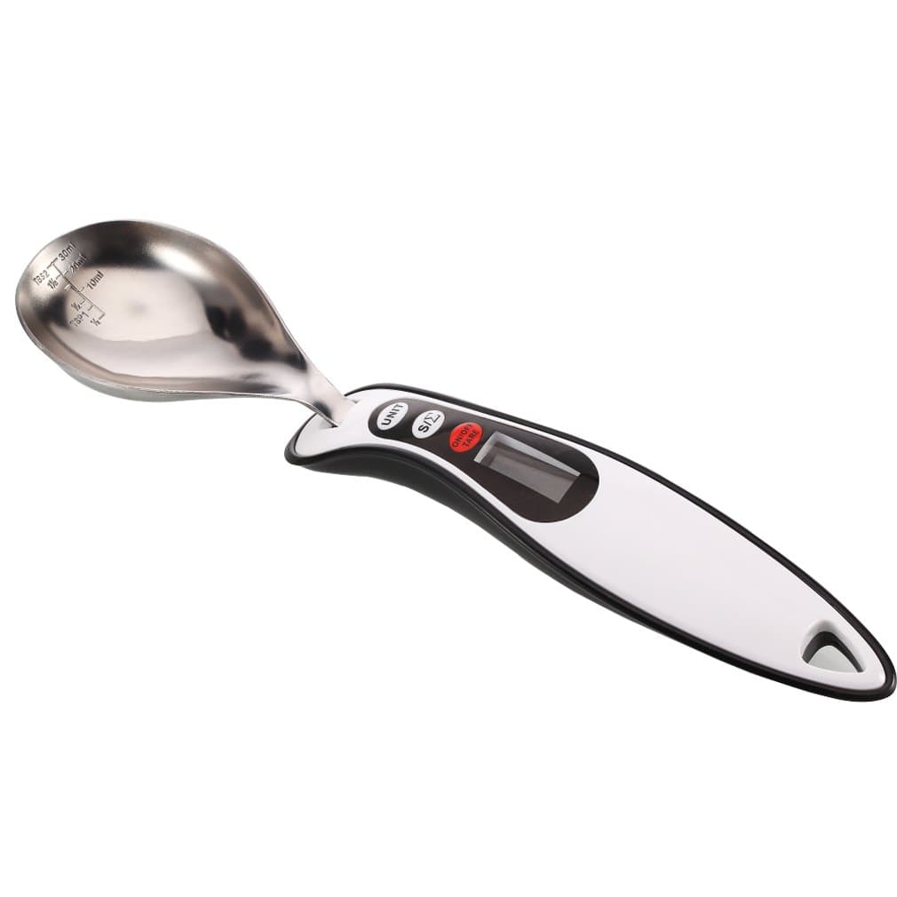 Maxway Domestic Kitchen Detachable Digital Electronic Measuring Spoon Scale (Black)