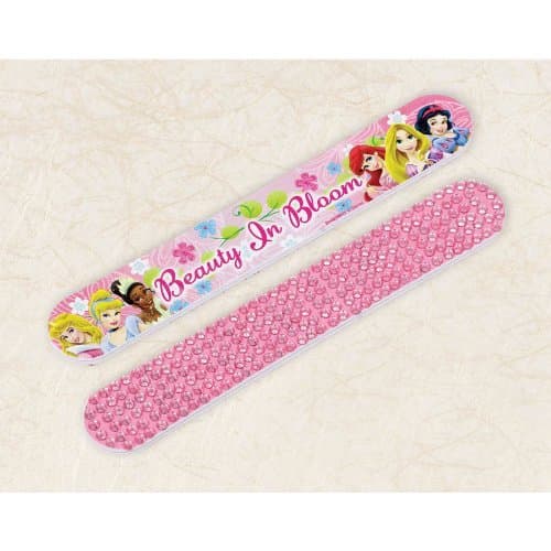 Disney Princess Nail File Birthday Party Favour (1 Piece), Pink, 5" x 3/4".
