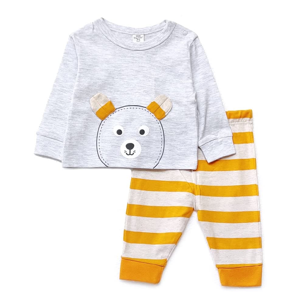 Real Basics Cotton Clothing Sets for Baby Boys & girls - Unisex Clothing sets Full Sleeve T-shirt & Pant