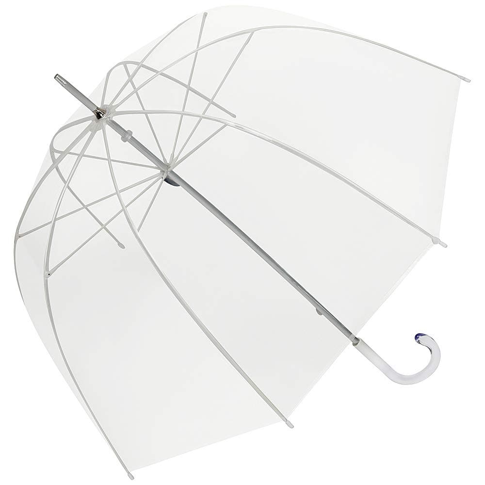 VON LILIENFELD® Umbrella Transparent Clear Bell-Shape Women Men Melina Clear