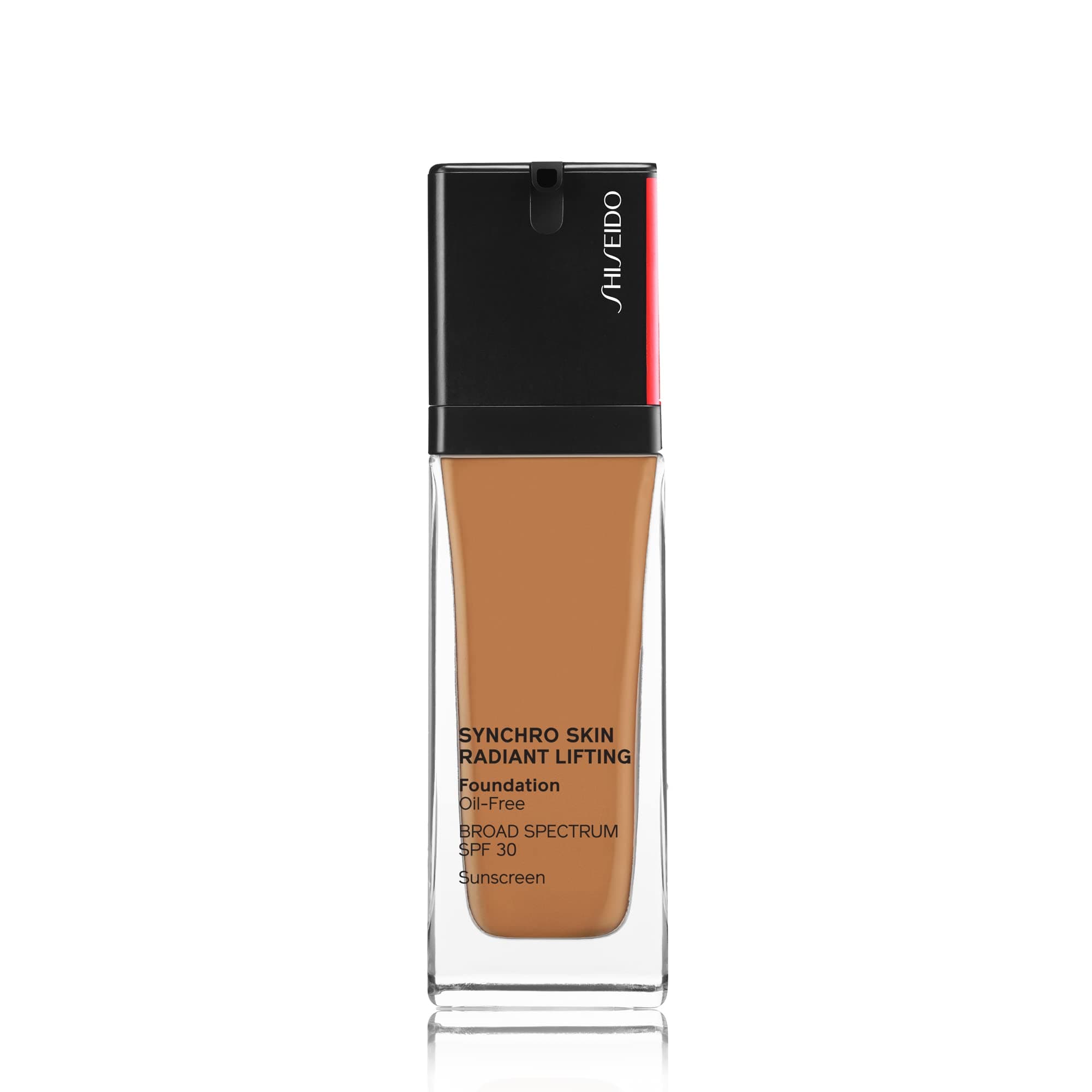 ShiseidoSynchro Skin Radiant Lifting Foundation SPF 30 - Medium-to-Full, Buildable Coverage - 24-HR Hydration - Transfer, Crease & Smudge Resistant - Non-Comedogenic