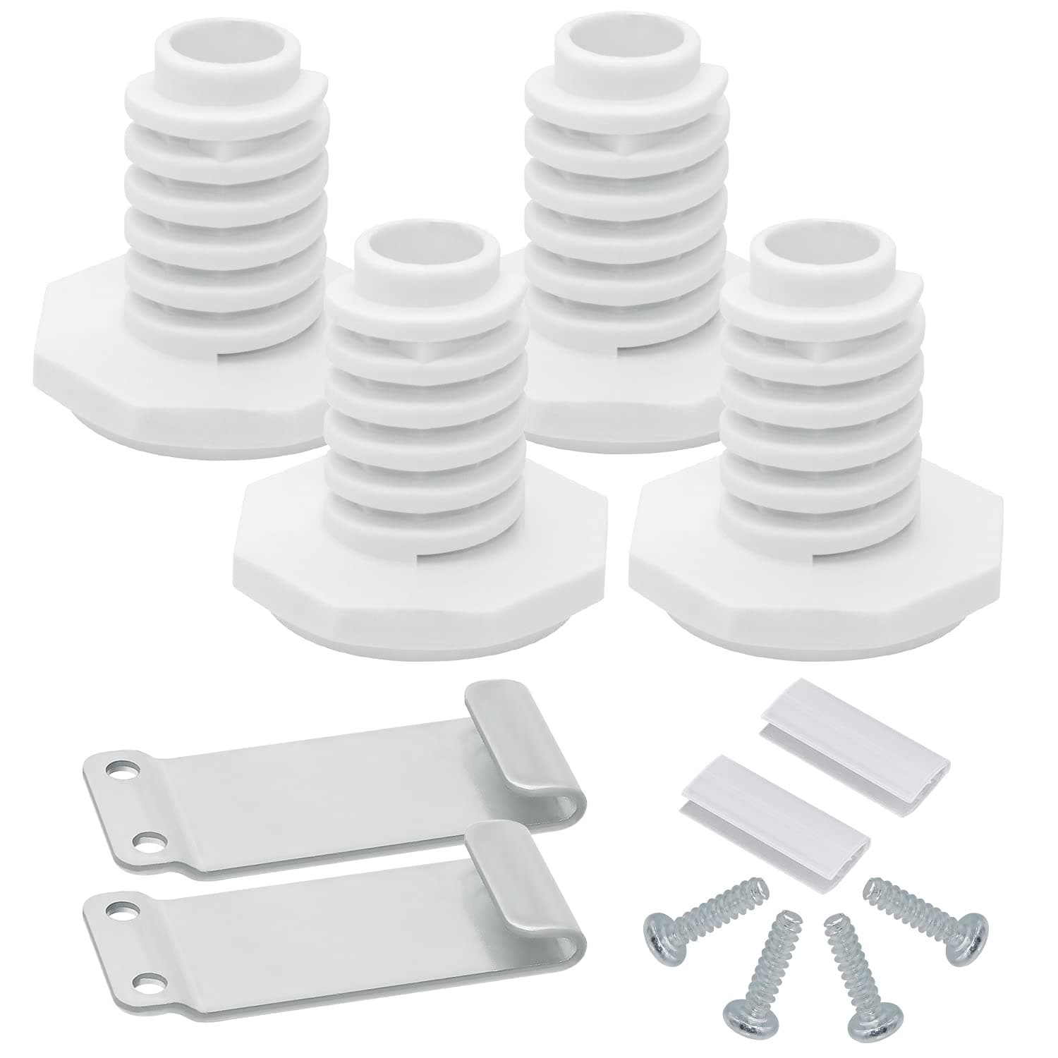 Techecook W10869845 Dryer Stacking Kit Replacement for Whirlpool Maytag Standard and Long Vent Dryer & Washer - W10298318 W10761316 W10298318RP AP6047938 PS3407625 52774 4502692 PS12069913 EAP12069913