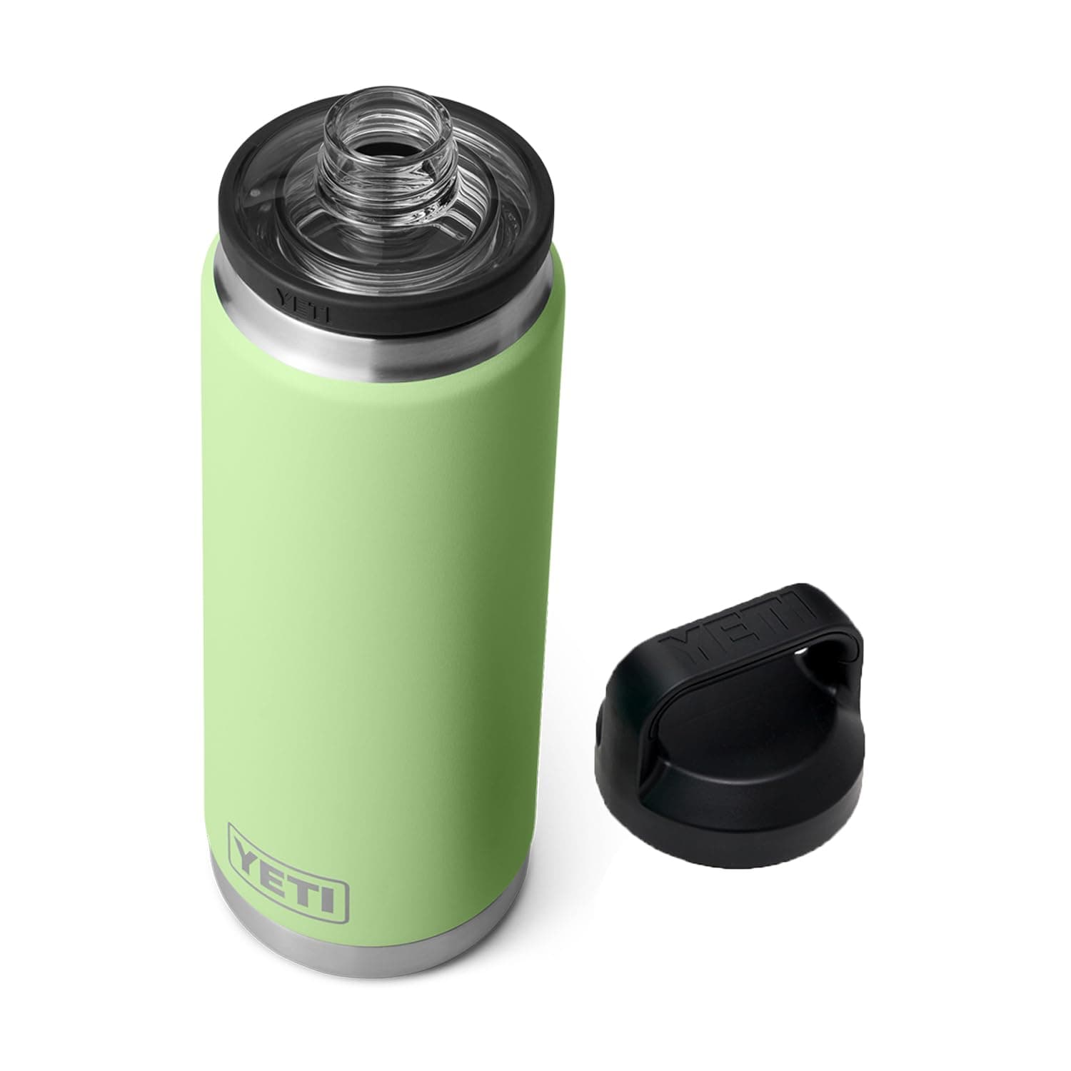 YETI Rambler 26 oz Bottle, Leak-Proof, Vacuum Insulated, Stainless Steel with Chug Cap, Key Lime