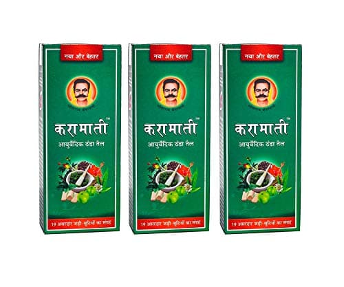 Karamati Ayurvedic Thanda Tel/Hair Cool Oil Combo Pack of 3 (500ml x 3 = 1500ml)