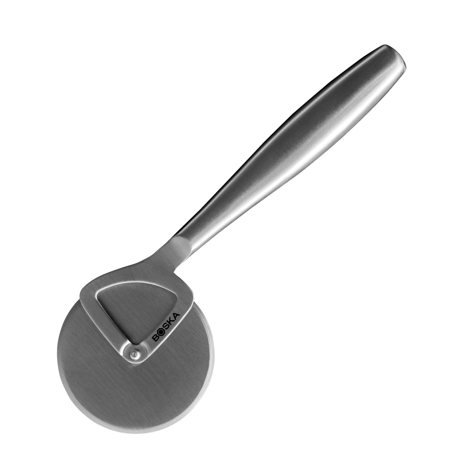 BOSKA Pizza Cutter - Pizza Slicer - Premium Stainless Steel Pizza Wheel - Pizza Cutter Wheel - Dishwasher Safe - Razor-Scharp - Lightweight - Very Sturdy and Doesn't Wobble