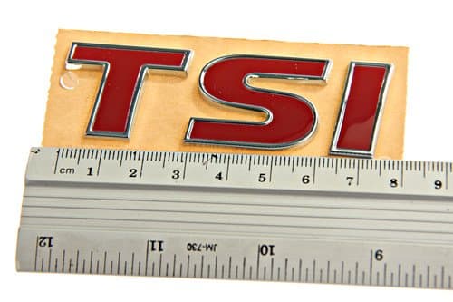 Genuine VW EOS Golf Tiguan Complete Red TSI Emblem 1Q0853675QGQF