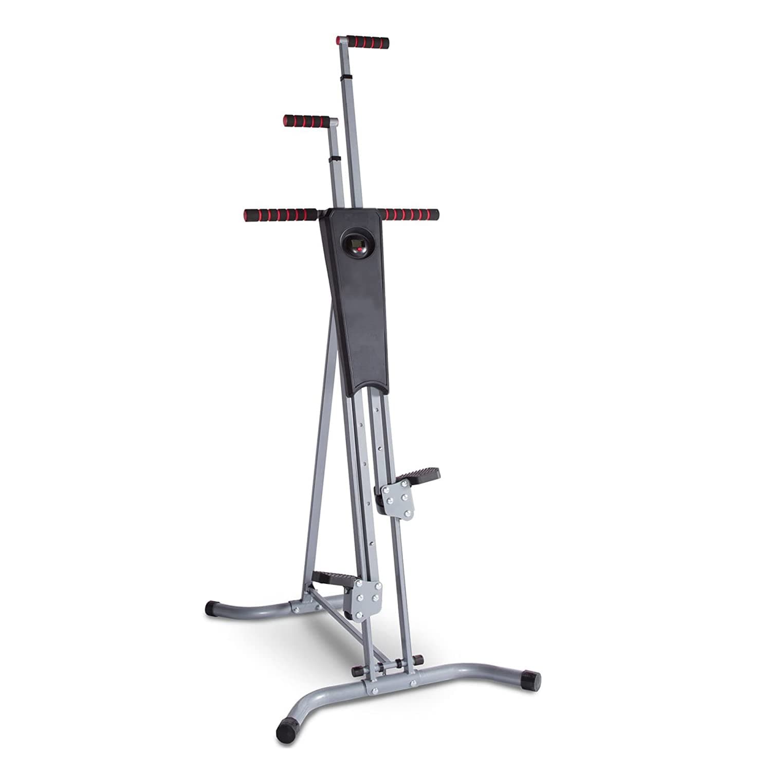 MAXSTRENGTH X Resistance Vertical Climber Combines Muscle Toning Cardio Aerobic Exercises for Maximum Calorie Burn Vertical Climbing Cardio Exercise Machine Total Body Workout Home Gym Exercise