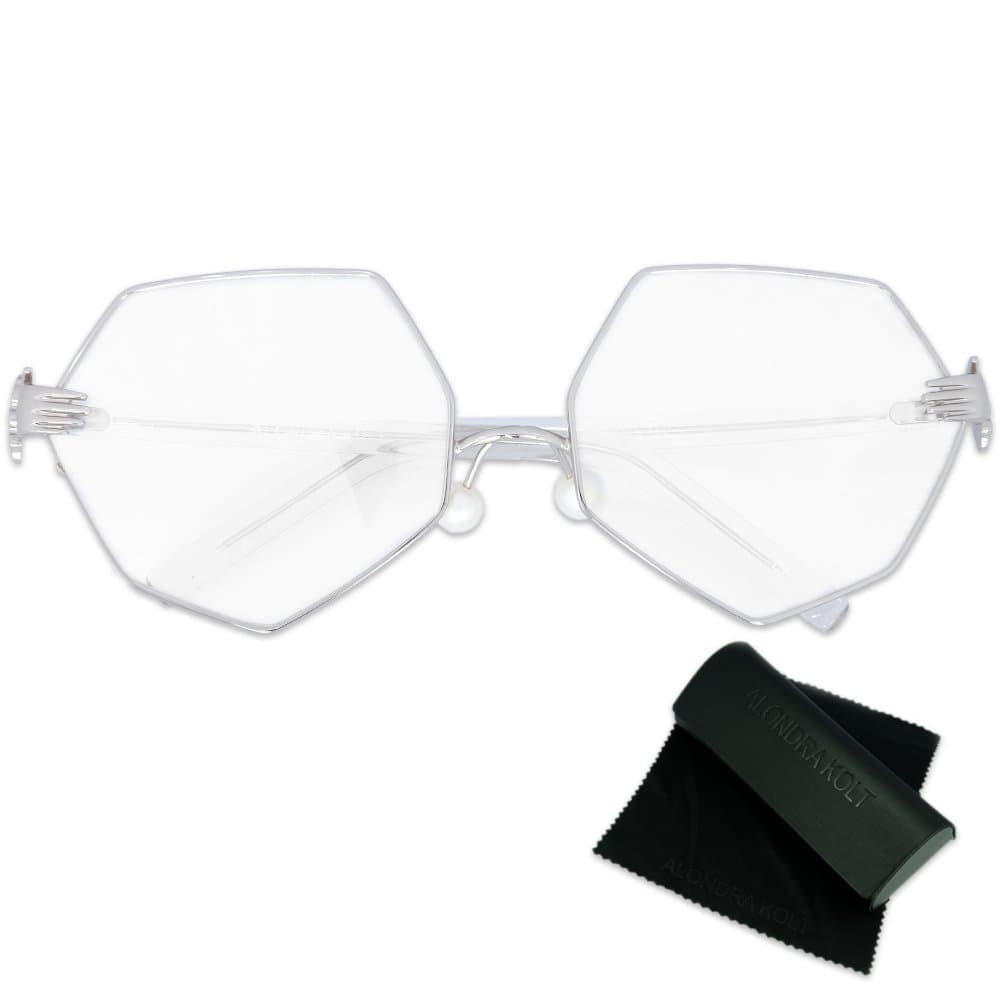 Alondra Kolt THE LALINE pearl nose pads sunglasses