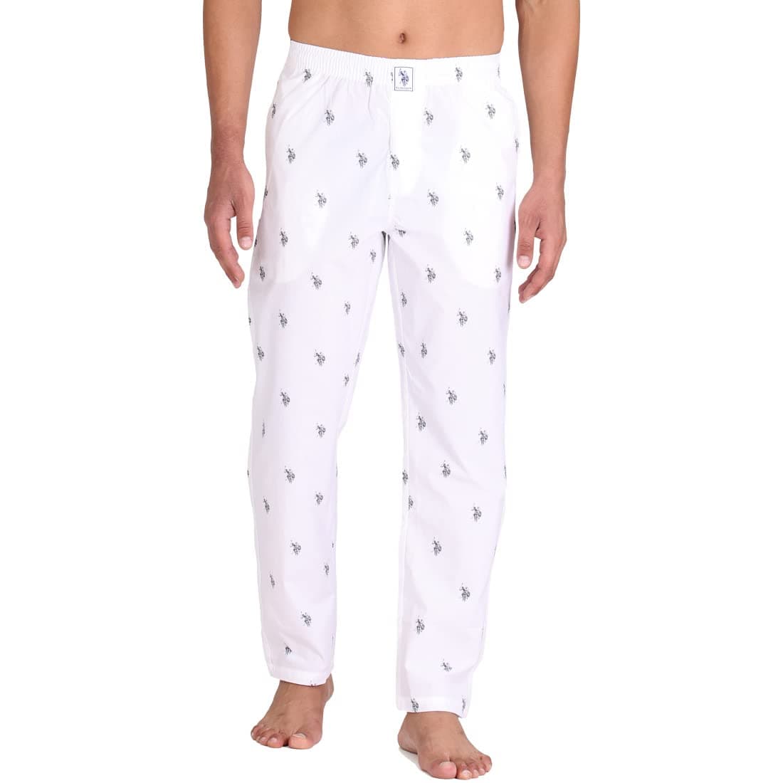 Men's Regular Fit Mid Rise Pyjama Bottom
