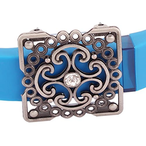 Fitness Band Bling Accessory-"Faith" for Fitbit Flex/force/charge/hr & Jawbone Up2/Up24