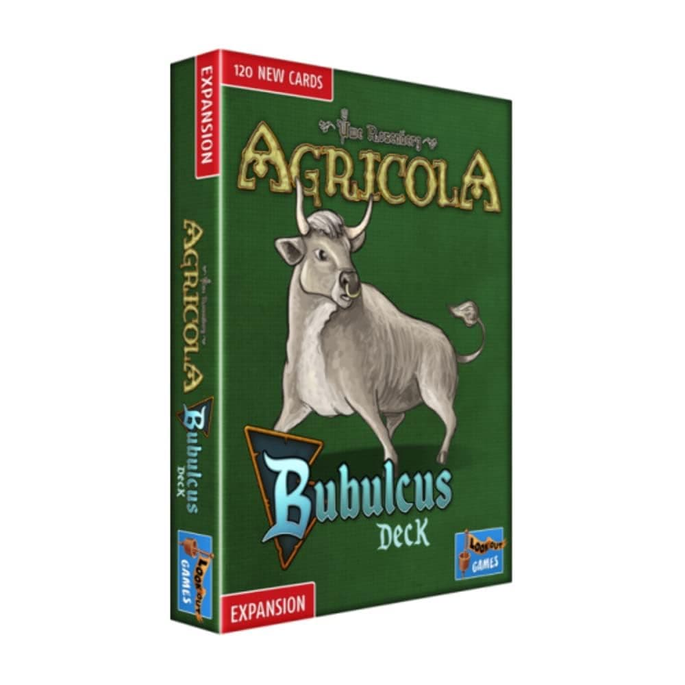 Agricola (Revised Edition) Bubulcus Deck EXPANSION | Strategy Game | Farming Game for Adults and Teens | Advanced Board Game | Ages 12+ | 1-4 Players | Avg. Playtime 90 Minutes | Made by Lookout Games