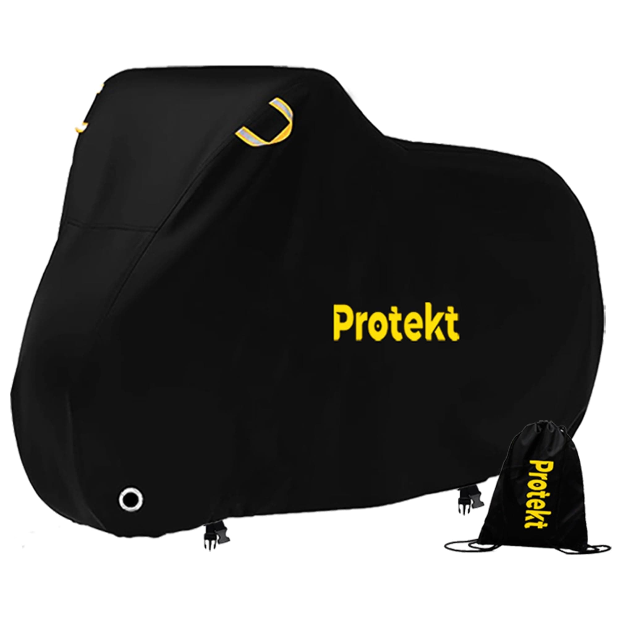 Protekt Bike Cover for 2-3 Bikes - Stationary Heavy Duty Bike Covers for Outdoor Storage | Rain Dust Resistant, UV Coated Bike Cover Waterproof with Lock Holes & Storage Bag for Bicycle Cover/E-Bikes