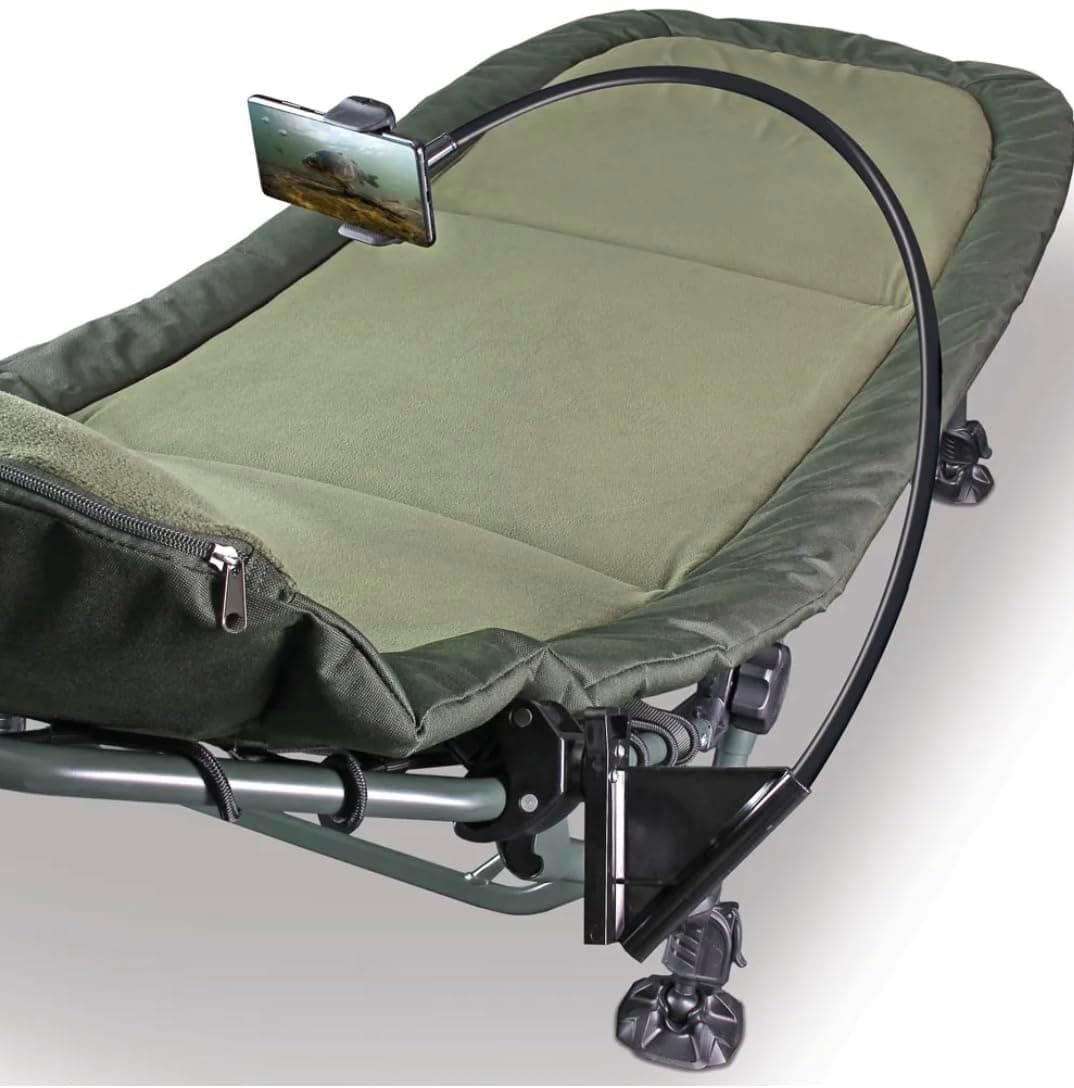 NGT Phone Holder Carp Fishing Flexi Arm fits Chair Bedchair Table Camping