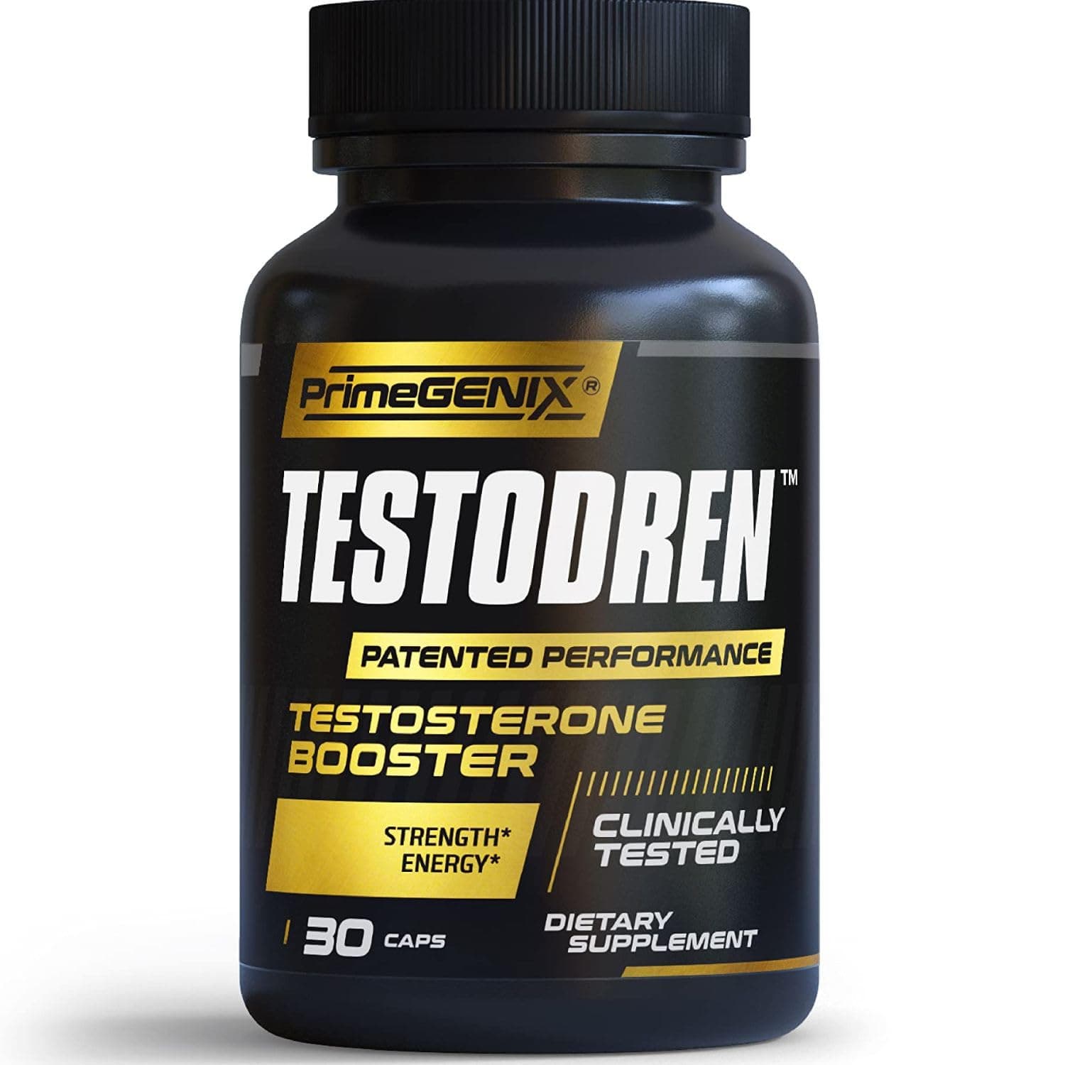 - PrimeGENIX Testodren Advanced Testosterone Booster for Men | Natural Stamina, Endurance, Energy & Strength Enhancing Supplement | Lean Muscle Builder | Sports Nutrition Testosterone Booster