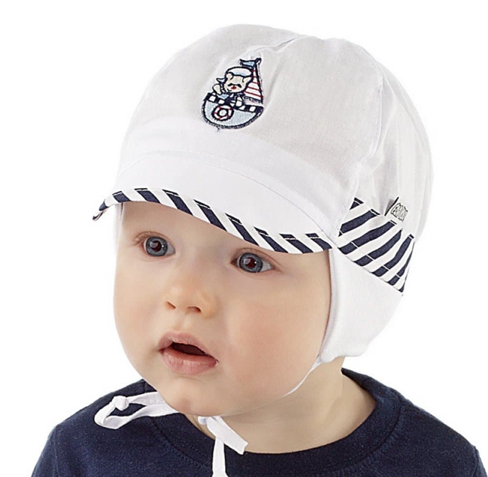 Boys Sun Hat Holiday Beach Summer Hat 0 2 3 6 9 12 Months Marine Collection Baby Boy (46cm 9-12 mths)