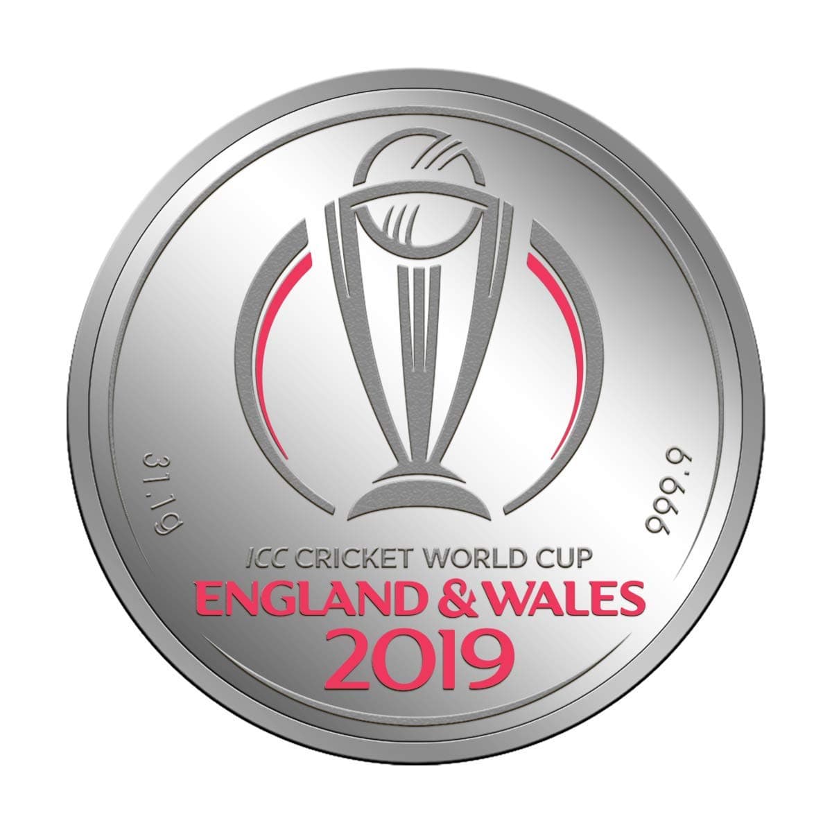 PC Jeweller 2019 The Striker 31.1g 999.9 Silver Medal Coin