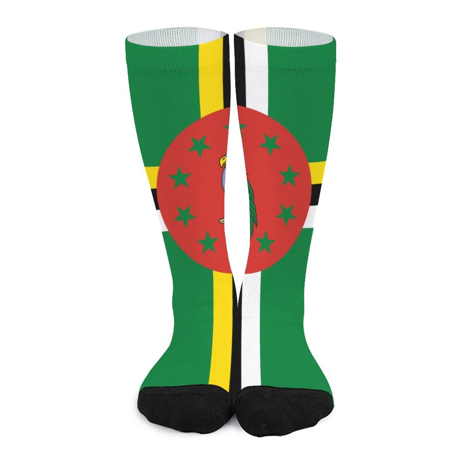 Finnish Flag Sports Crew Socks Fashion Colorful Casual Dress Socks for Men Women