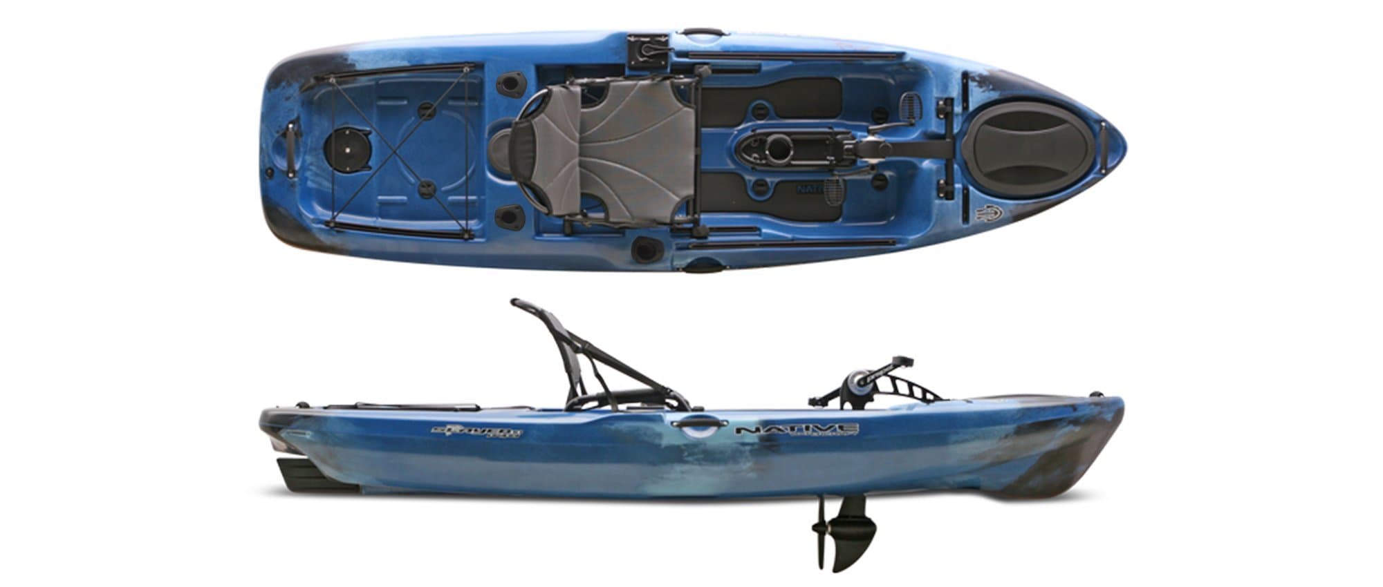 Native Watercraft Slayer 10 Propel Pedal Fishing Kayak (Blue Lagoon)
