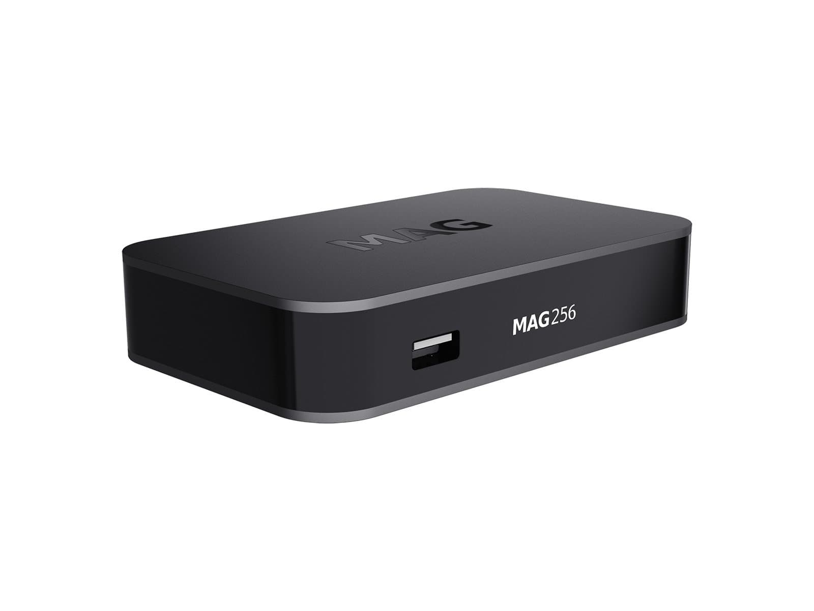 MAG 256 Latest Original Linux IPTV/OTT Box - Fast Processor, faster than MAG 254-Genuine Original Box From Infomir With Wi-Fi Dongle