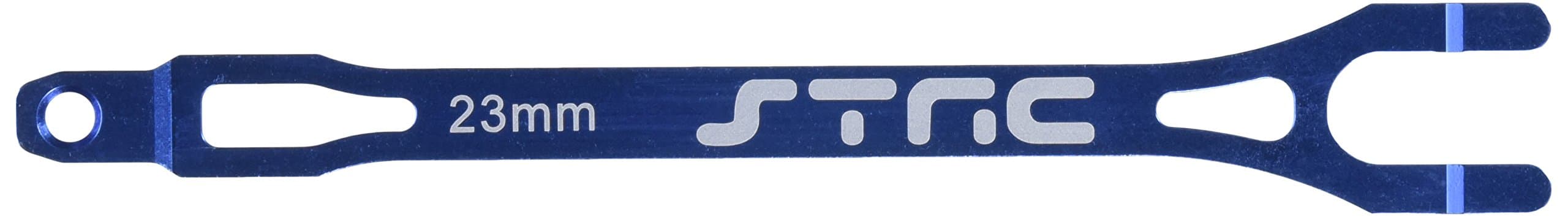 ST3727B Aluminum Pro Racing Battery Strap for Traxxas Slash (Blue)
