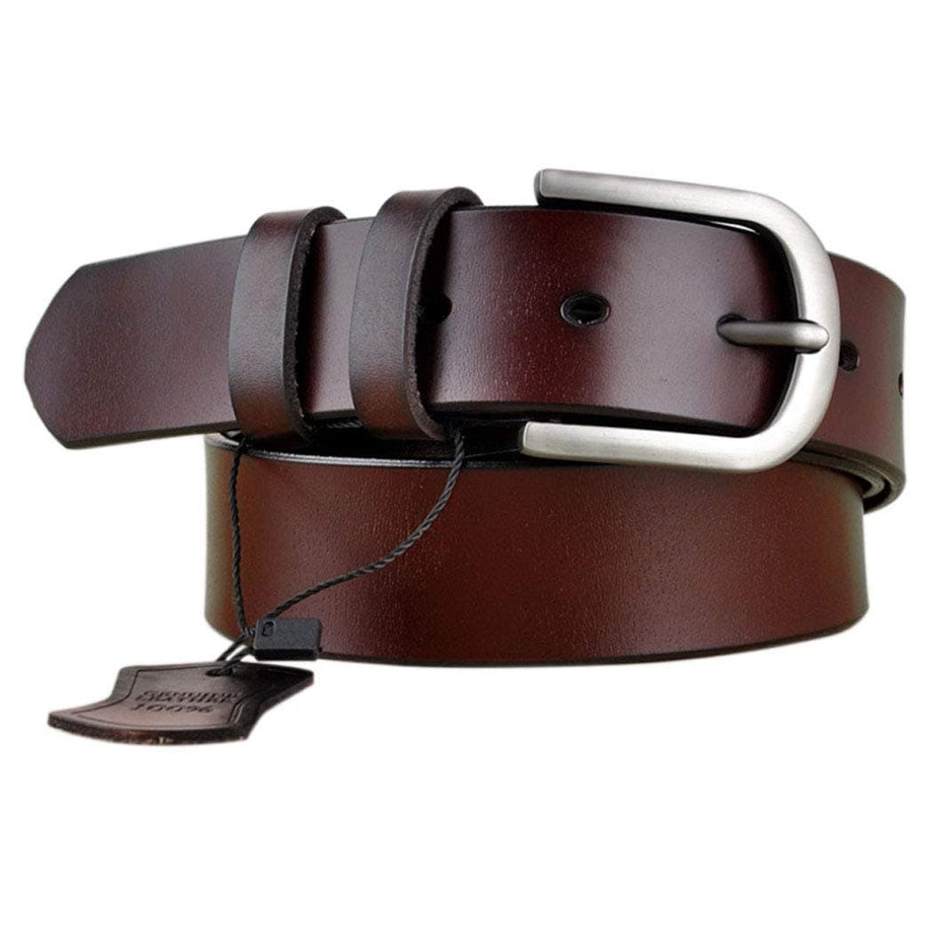 Womens Leather Belts for Jeans, Women Leather Waist Belts for Pants