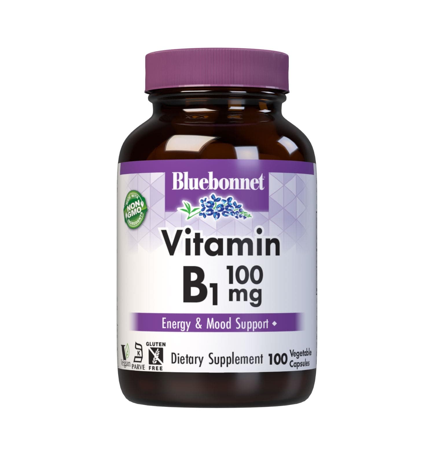 Bluebonnet Nutrition Vitamin B-1 100Mg 100 Vcaps, 272 G