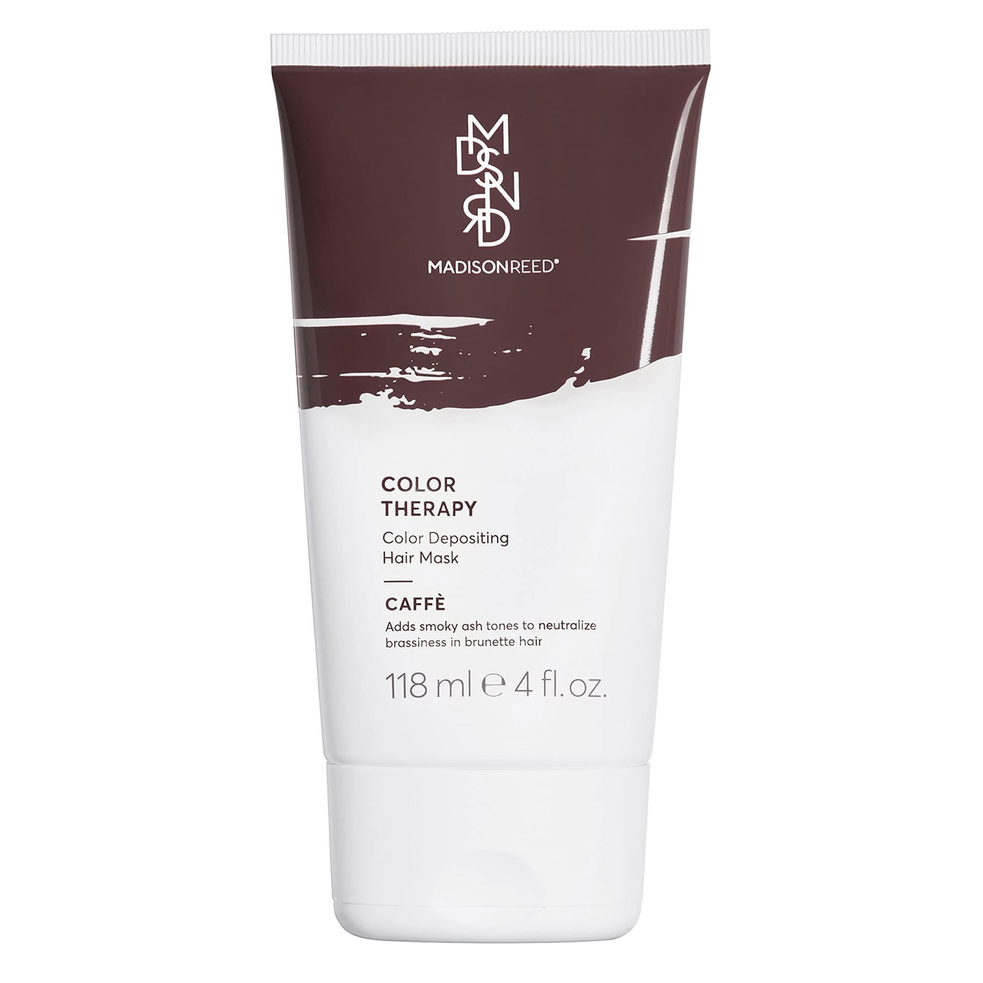 Madison Reed Colour Therapy, Caffe, Colour Depositing Hair Mask & Deep Conditioning Treatment, Intensely Hydrating, Refreshes Colour & Tone, Keratin & Argan Oil, 4 Fl Oz (118 mL)