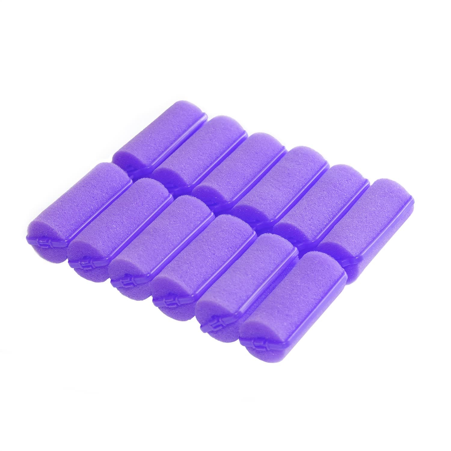 36 Pieces Foam Sponge Hair Rollers - Purple (2.8x0.98inch), Hair Styling Curlers for Hair
