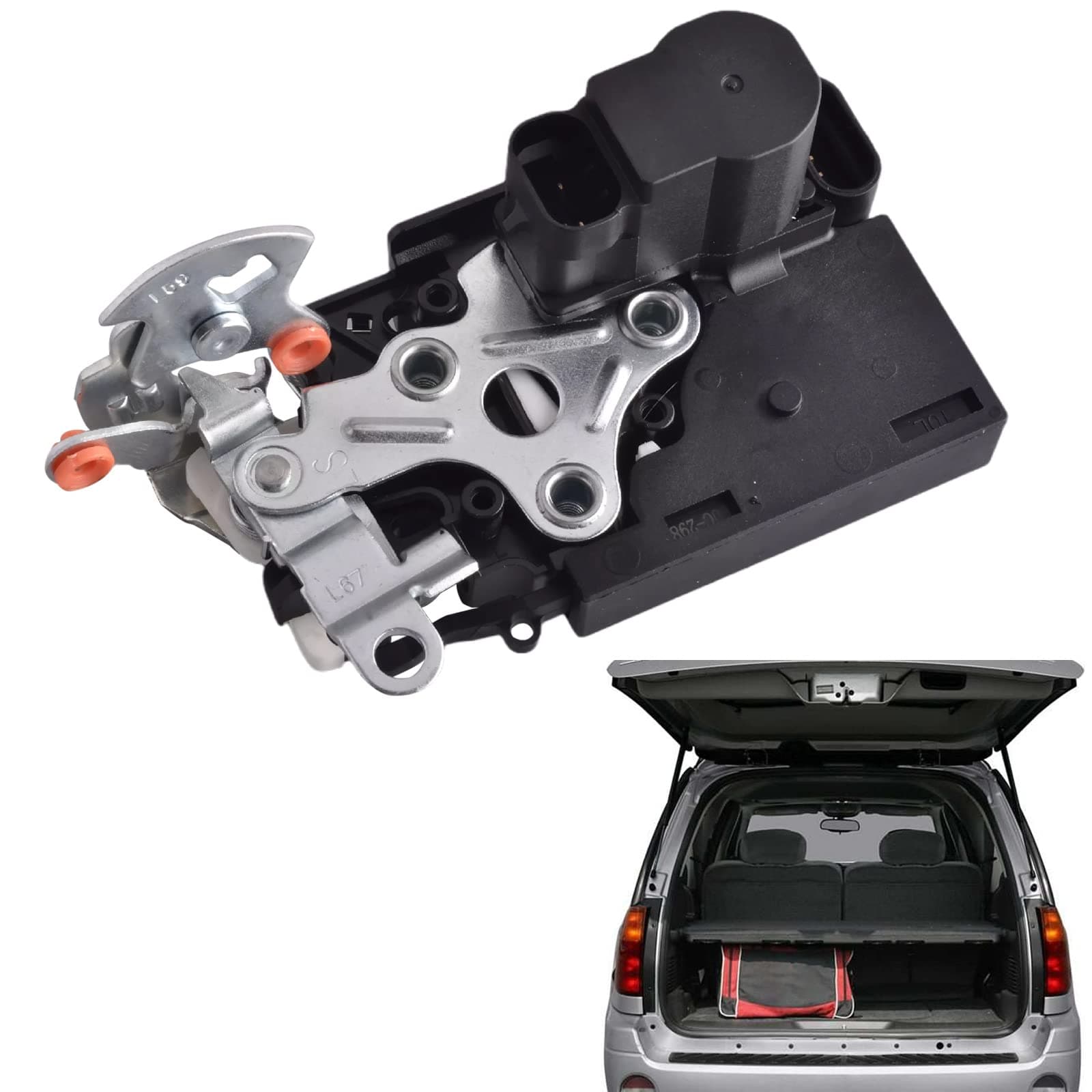 - Rear Tailgate Door Lock Latch Actuator Compatible for Chevrolet Trailblazer GMC Envoy Buick Rainier Isuzu Ascender Oldsmobile Bravada Saab Replaces 931-298 15110511