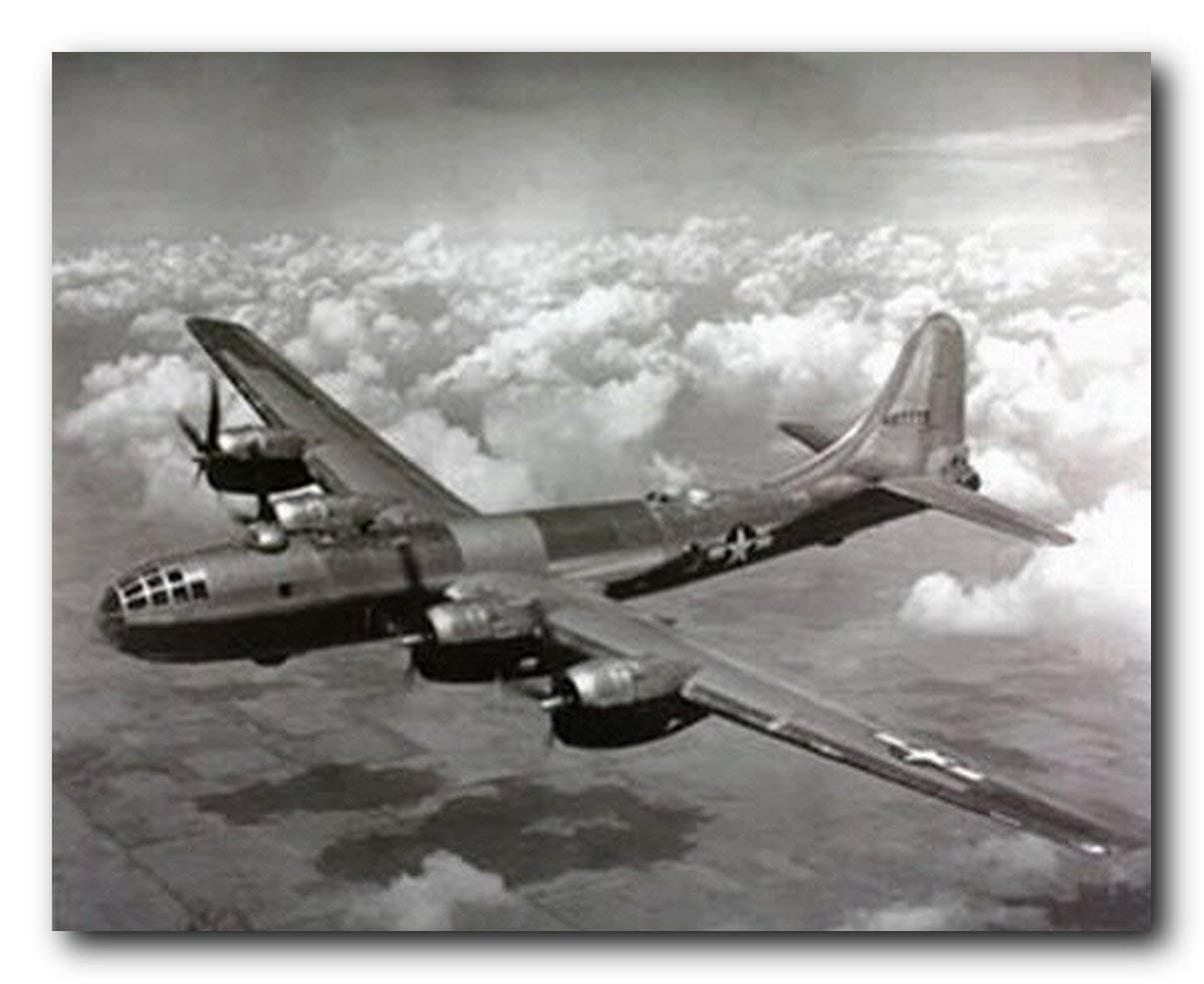 Aviation Wall decor WWII B-29 Super Fortress Airplane Art Print Poster (16x20)