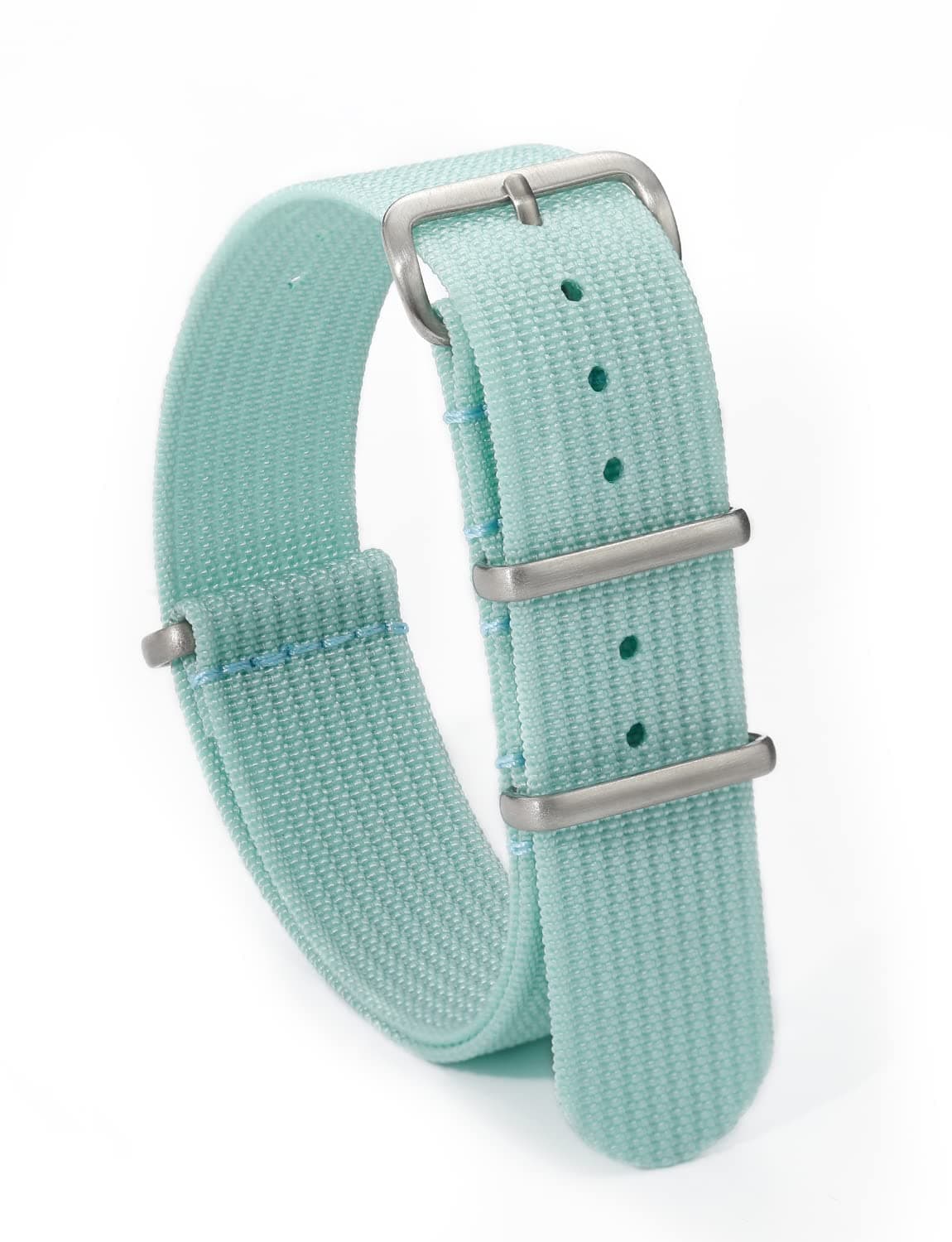 TACTICAL FROG Nylon Watch Straps - Waterproof Classic Military Watch Band with Stainless Steel Buckle for Men & Women - Choice of Color & Width - 18mm, 20mm, 22mm