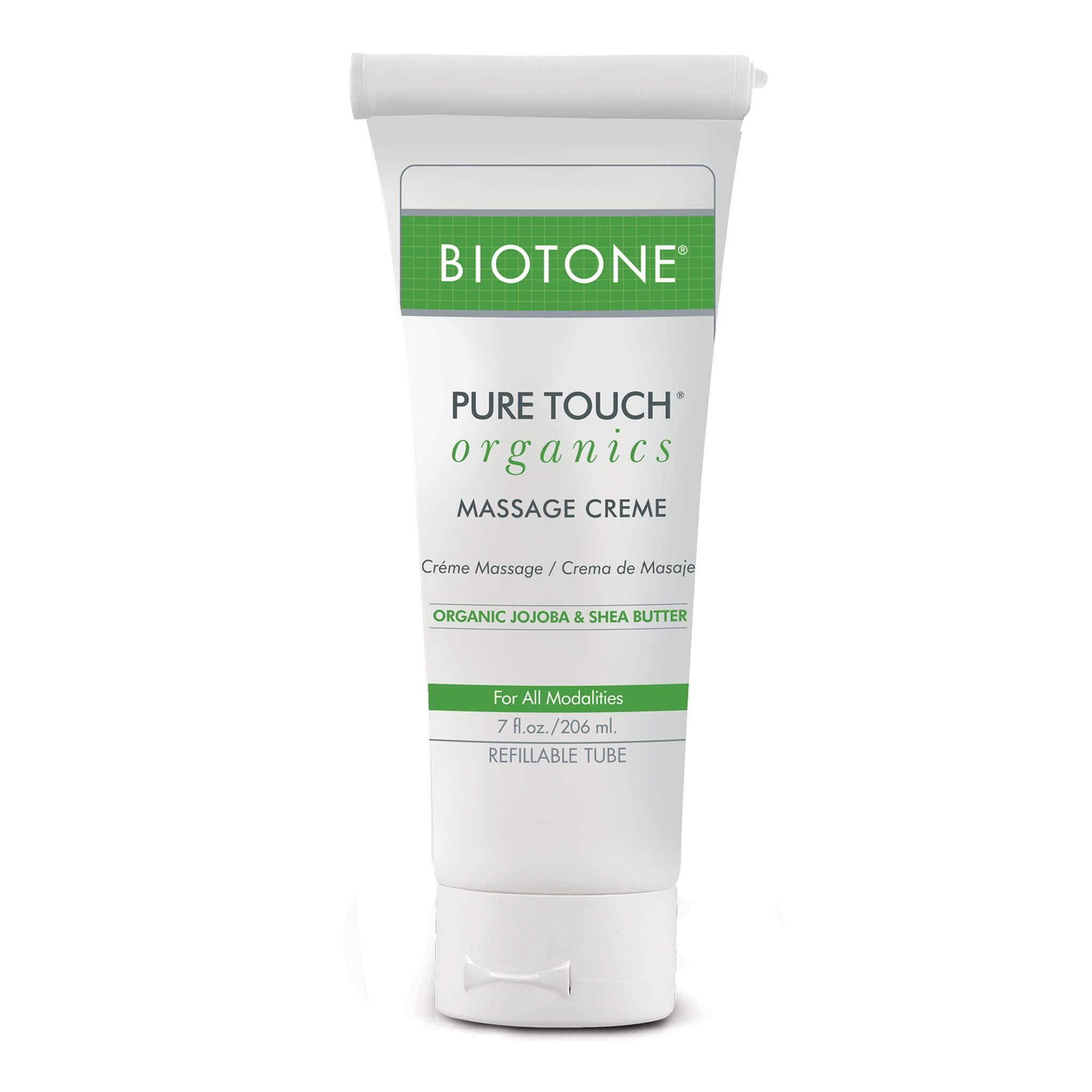 (210mls) - Pure Organic Massage Creme, 210ml