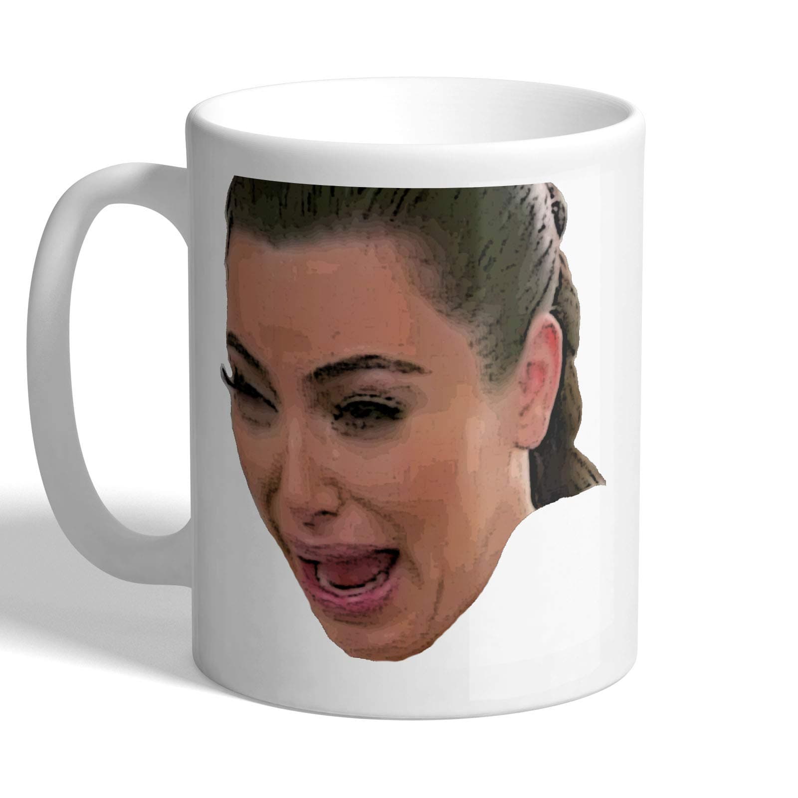 I Love Mugs - Kim Kardashian Crying Meme - Mug, Ceramic, 11fl.oz.