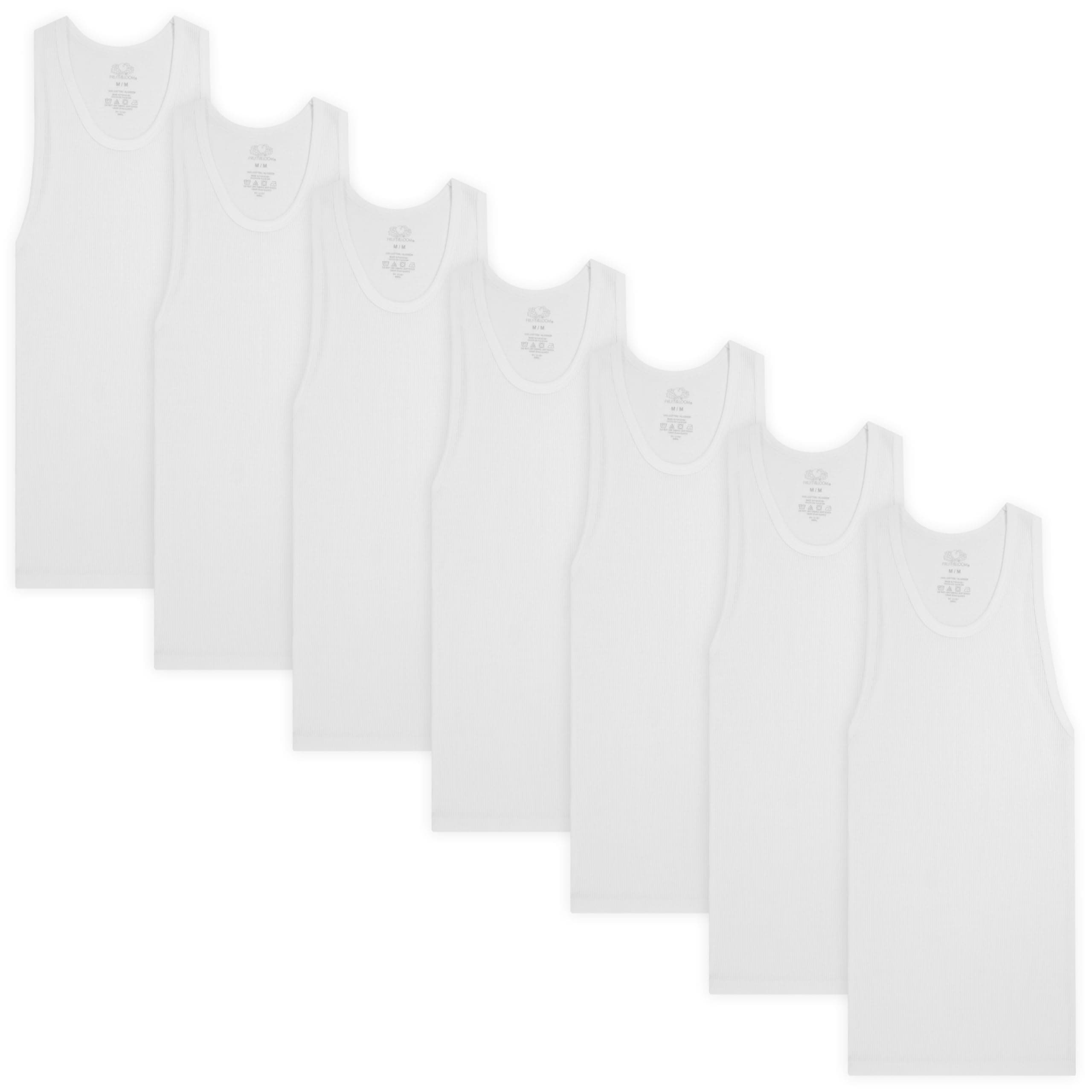 Fruit of The Loom Boys' Eversoft Cotton Undershirts, T Shirts & Tank Tops