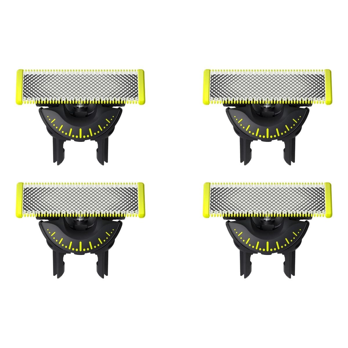 Genuine Philips OneBlade 360 Replacement Blades for OneBlade Electric Shaver/Trimmer QP440/50 (4 Pack)