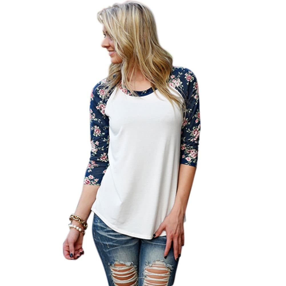 Comemall Girl Workout Jogging T-Shirt Fitted Long Sleeve Tops