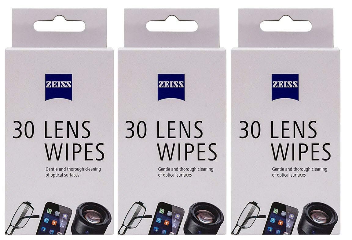 Zeiss Lens Wipes 30 Moist Wipes. Bonus Offer 3 Packs