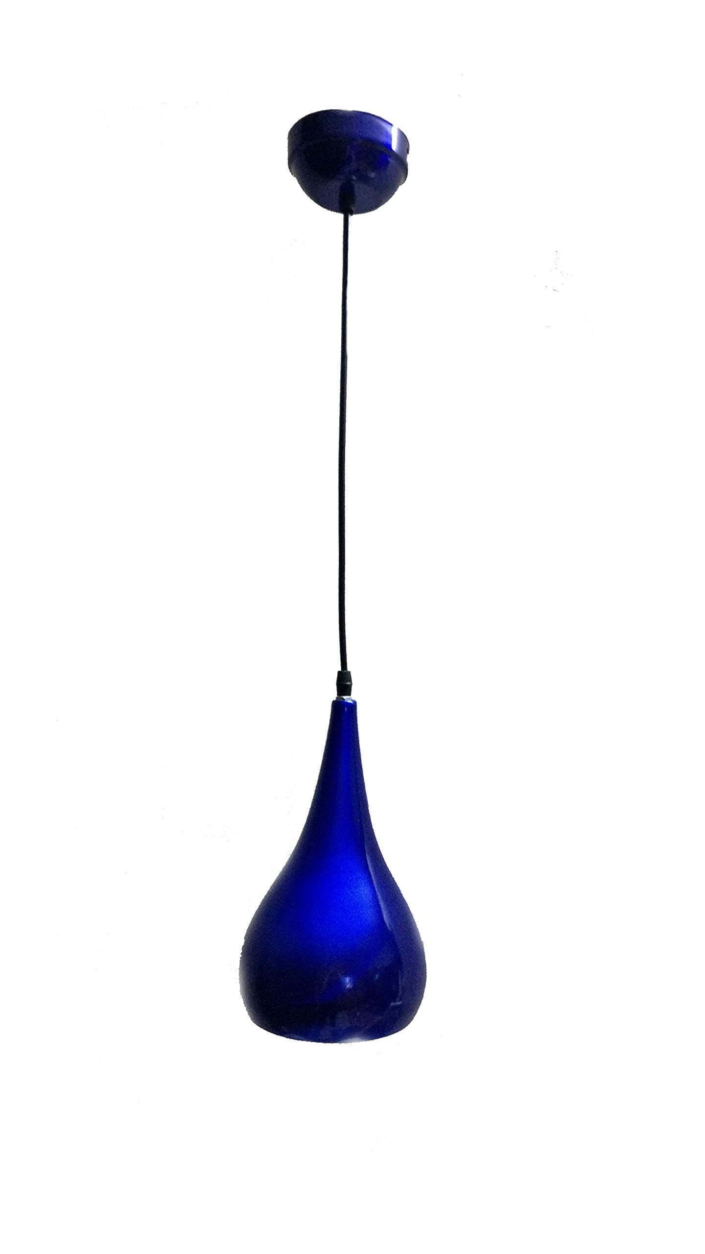 WHITERAY Metal Blue Balloon Shape Hanging Light/Pendant Light/Ceiling Light Lamp for Home Decoration