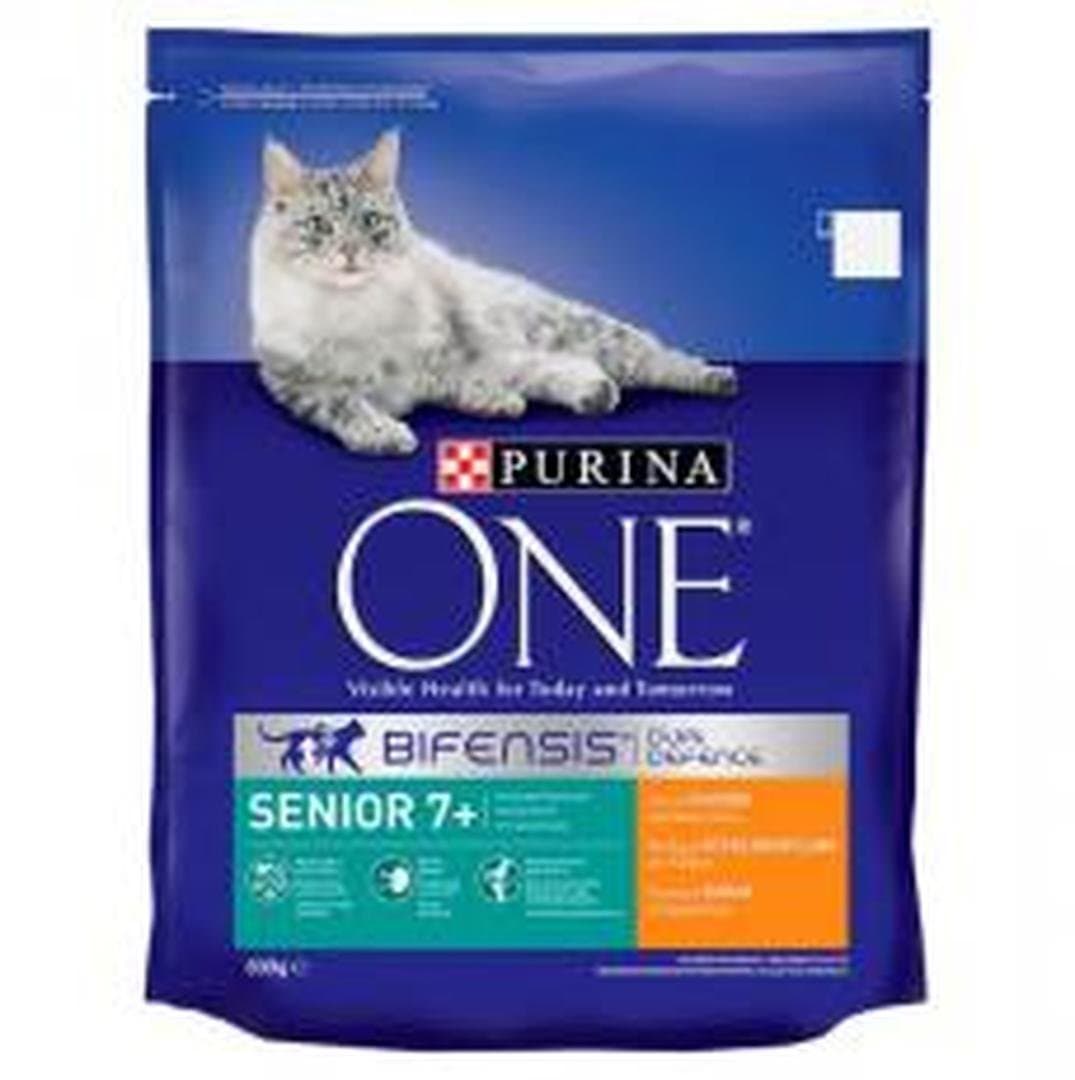 Purina ONE Senior 7 and Above Dry Cat Food Chicken 800 G