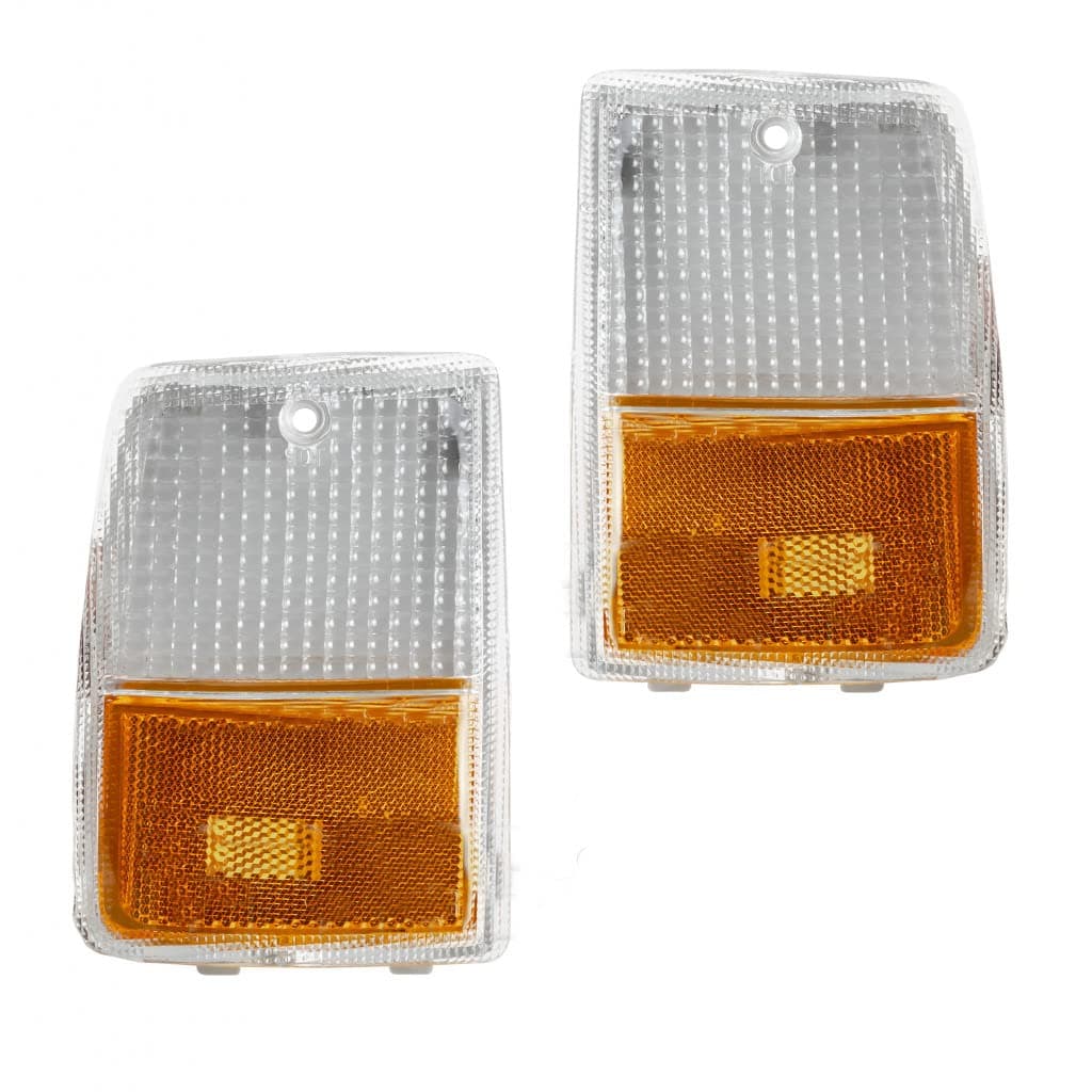 KarParts360 For 1987 1988 1989 1990 Chevy Caprice Side Marker Light Assembly Driver and Passenger Side Pair For GM2550102 Certified GM2551102 | 5974649, 5974650
