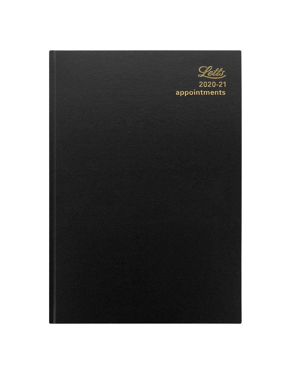 LETTS Standard A4 Day to a Page 2021 Diary - Black