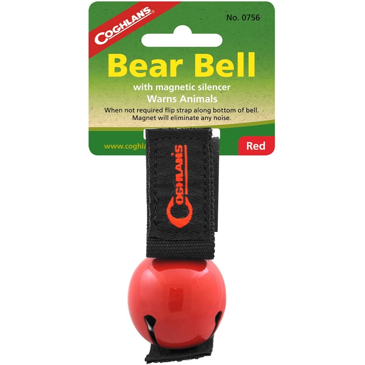 Coghlan's Bear Bell with Magnetic Silencer