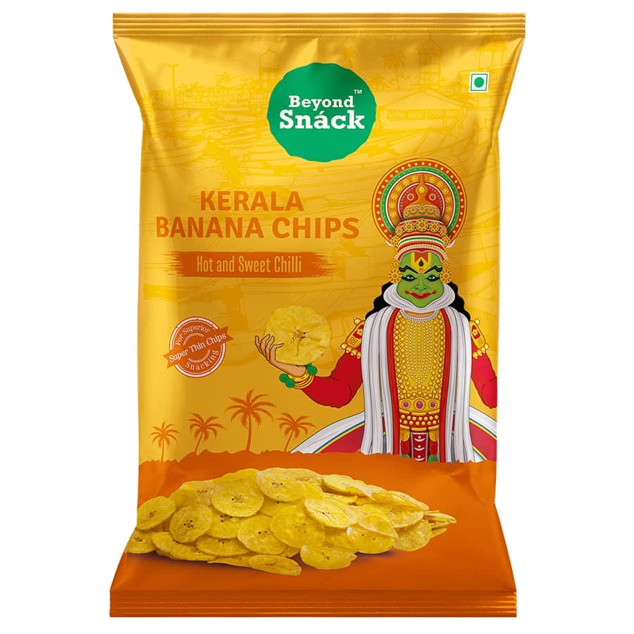 Beyond Snack Kerala Banana Chips-Hot And Sweet Chilli 70 Gms