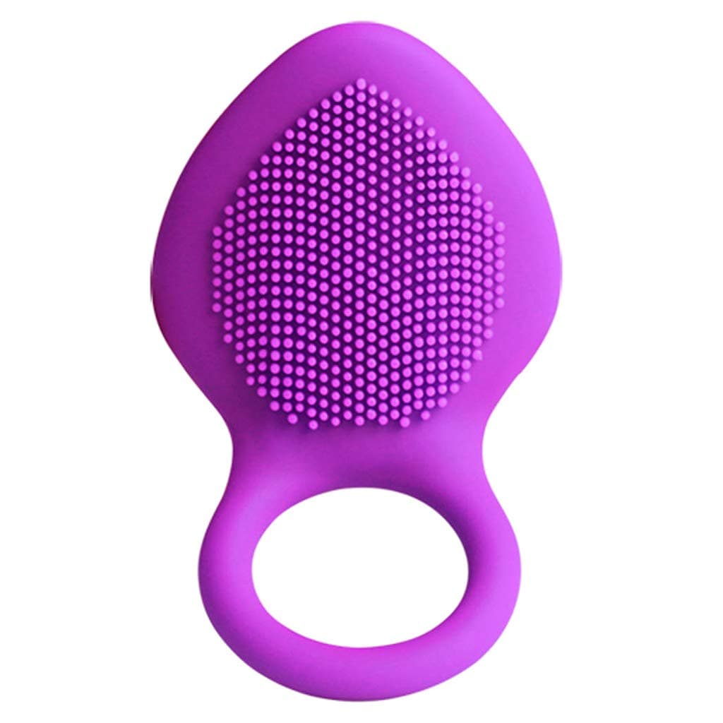 Men's Toy Power Strong Vibration Delay Ring Silicone Massage Ring -100% Medical Grade Silicone