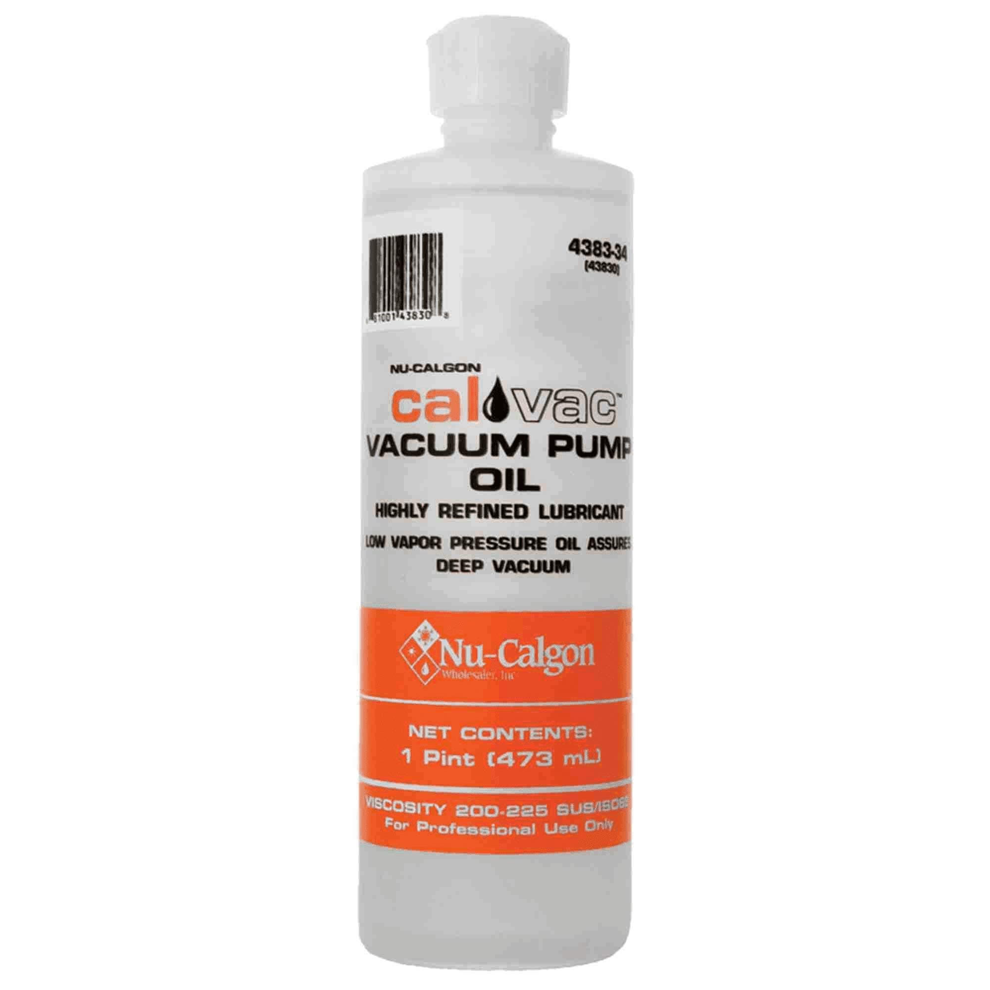 4383-34 Vacuum Pump Oil, 1 Pint