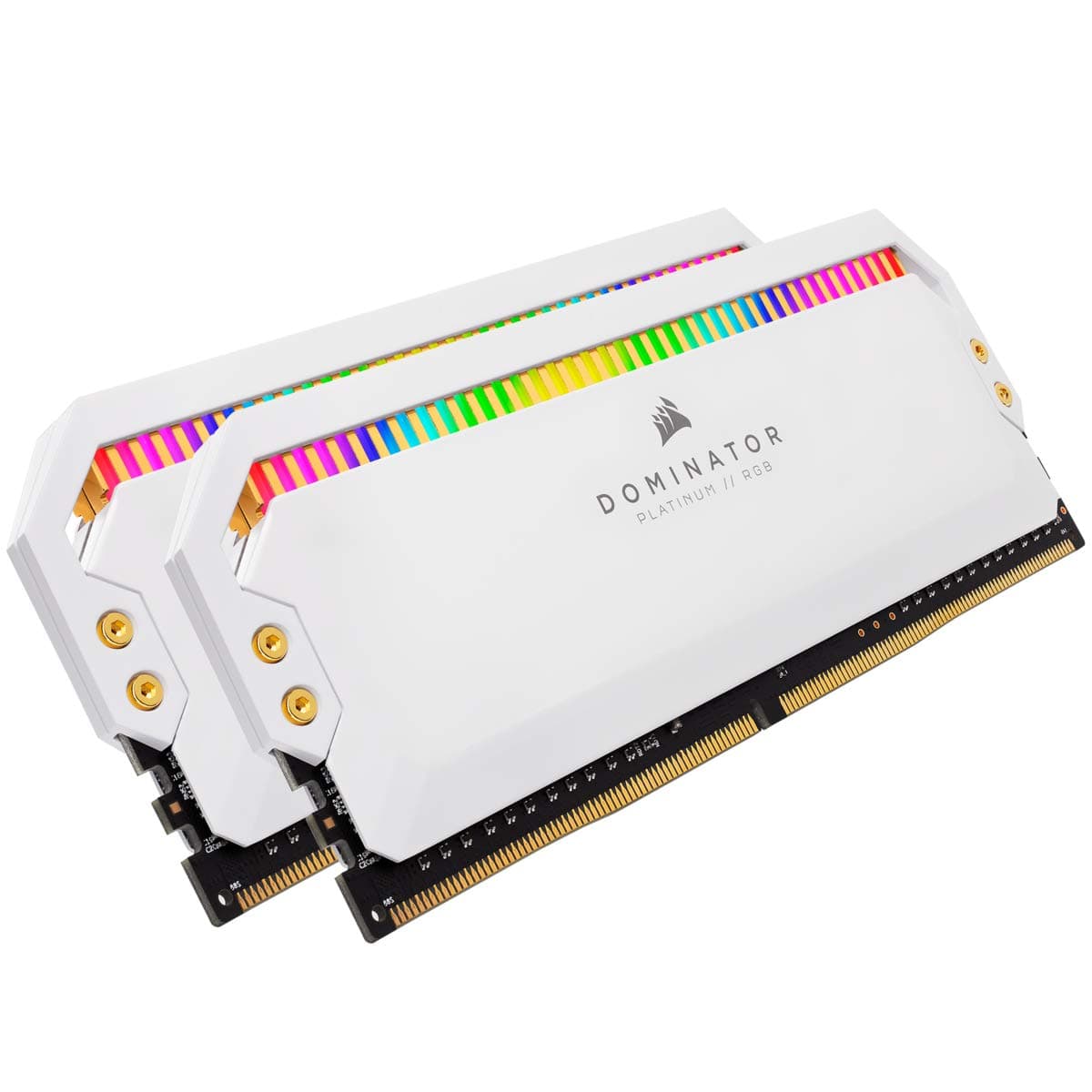 Corsair Dominator Platinum RGB 16GB (2x8GB) DDR4 4000 (PC4-32000) C19 1.35V Desktop Memory - White